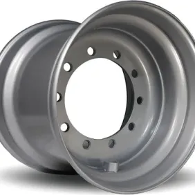 16X22.5 10 STUD STEEL WHEEL PAINTED