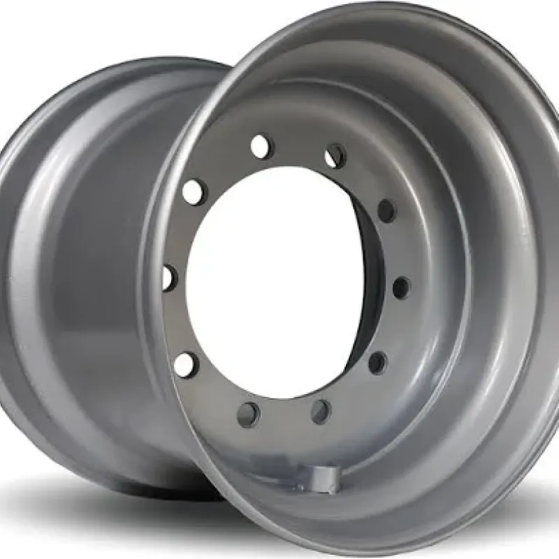 16X22.5 10 STUD STEEL WHEEL PAINTED